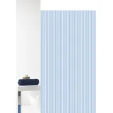 GRUND Duschvorhang 180 x 200 cm blau, weiß gestreift