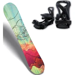 TRANS Snowboard »TRANS LTD WOMAN Multicolor 21/22«, (Set) TRANS multi 146