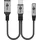 goobay Adapter USB-CTM auf USB-CTM und Klinke, 3,5 mm AUX
