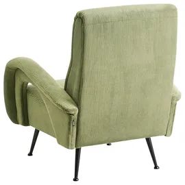 Beliani Sessel SVALOV Cord 72 x 71 x 70 cm Grün