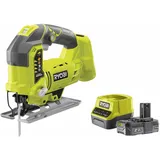 Ryobi Akku-Stichsäge ONE+ 18 V mit Akku + Ladegerät R18JS-0