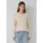 s.Oliver Feinstrickpullover mit Rollkanten Beige 34