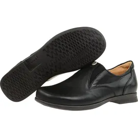 THINK! Pensa chromfrei gegerbte nachhaltige Halbschuhe, schwarz 44