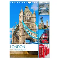 Calvendo London ist eine Reise wert (Wandkalender 2026 DIN