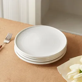 JIWOO Frühstücksteller Ø 21 cm weiß 4er Set