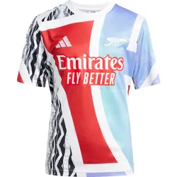 adidas Arsenal London Funktionsshirt Herren in better scarlet-white-black-clear aqua, Größe 140 - rot