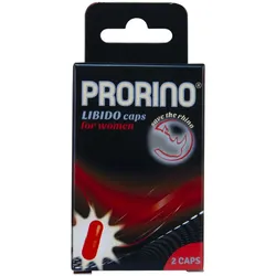 PRORINO Premium Libido Caps Kapseln zur Steigerung des sexuellen Verlangens für Damen 2 KAP