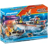 Playmobil City Action Seenot: Löscheinsatz mit Rettungskreuzer 70140