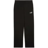 Puma Essentials Small No. 1 Logo Comfort French Terry Straight Jogginghose Damen 01 black S