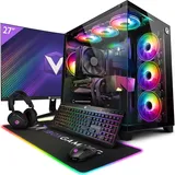 Vibox X-70 High End Gaming PC Set Komplett - Monitor 27 Zoll - Intel Core i9 14900KF 6,0 GHz - Nvidia RTX 5090 32 GB - 32 GB RAM - 2 TB NVMe M.2 SS...