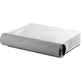 ViewSonic X2000L-4K Ultrakurzdistanz Laserbeamer (4K, 2000 ANSI Lumen, 2x HDMI, USB, 2x 10 Watt + 2x 25 Watt Cube, 5G Internet-Empfang) Weiß