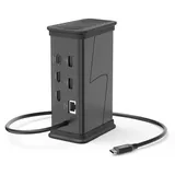 Hama USB-Hub Connect2Office Black, USB-C® Power Delivery