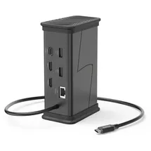 Hama USB-Hub Connect2Office Black, USB-C® Power Delivery