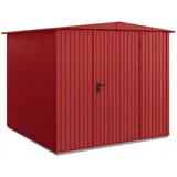 Hörmann Gerätehaus Berry Classic 2,59 x 2,48 m Purpurrot