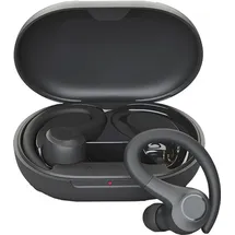 sonidolab Vibe Sport Earbuds kabellose In-Ear Bluetooth Kopfhörer, 32h Bluetooth 5 Wiedergabe, kleine Passform, IP55, Dual Connect, autom. Einschalten & Verbinden