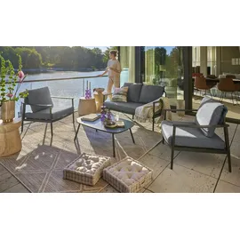 Möbel Kraft Tokio Lounge-Set grau