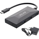 InLine InLine® USB 3.2 Gen.1 Hub, USB Typ-C zu 2 Port USB-C und 3 Port USB-A mit PSU