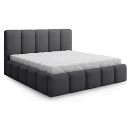 petits-meubles Bett 180 x 200 cm Grau