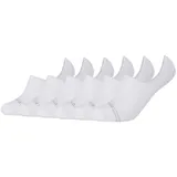 Mustang Füßlinge 6er Pack Weiß 35-38
