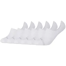 Mustang Füßlinge 6er Pack Weiß 35-38