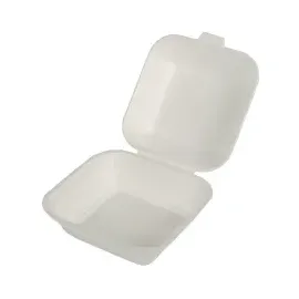 Papstar Hamburger-Boxen 125 St. 8 cm x 14,5 cm x 15,5 cm Weiß