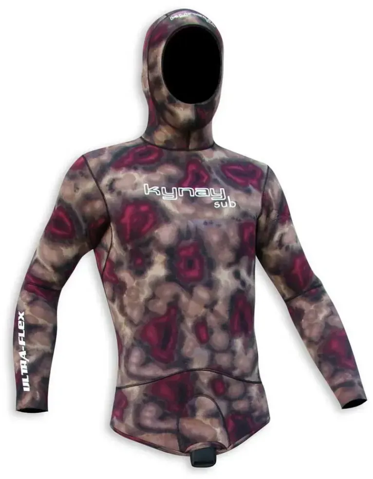 Kynay Camouflaged Cell Skin 7 Mm Tauchjacke - Camu - 2XL