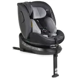 Cangaroo Kindersitz Hoku i-Size (40-150cm) Gruppe 0+/1/2/3, Isofix, Stützfuß grau