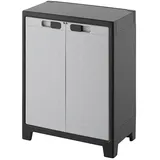 Regalux Space Line Kunststoffschrank  (L x B x H: 44 x 80 x 100 cm, Traglast Einlegeboden: 30 kg)