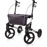 To Olympos ATR M Polarsilber Black Series Outdoor Rollator