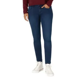 Timezone Damen Jeans Tight SANYATZ - Tight Fit - Blau -Admiral Blue Wash W24-W33, Größe:24W / 28L, Farbvariante:Admiral Blue Wash 3593 - 24W / 28L