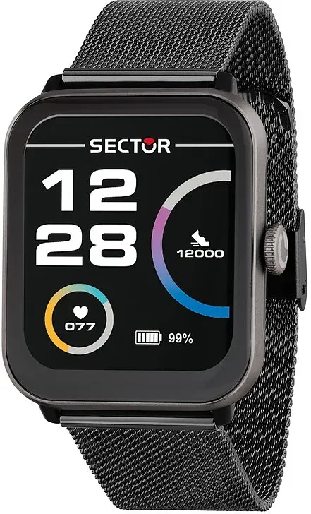 Sector Smartwatch S-08 Smart R3251303004 - schwarz