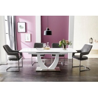 Jockenhöfer Gruppe Esstisch, Breite 160-200 cm weiß
