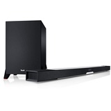 Teufel CINEBAR LUX Ambition - Soundbar mit Subwoofer, Dolby Audio, LAN, WLAN, Dynarmore 3D, Multiroom, Bluetooth, HDMI 3D ARC CEC - schwarz/weiß