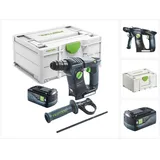 Festool BHC 18-Basic Akku Bohrhammer 18 V 1,8 J SDS Plus Brushless + 1x Akku 5,0 Ah + Systainer - ohne Ladegerät