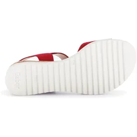 Gabor comfort Sandalen für Damen, rot, Größe 40 EU / 6.5 UK