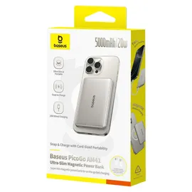 Baseus PicoGo AM41 5000 mAh Powerbank, Grau