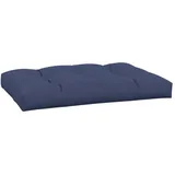 vidaXL Palettenkissen 120 x 80 x 12 cm blau 1 St.