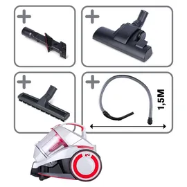 Dirt Devil DD2502 grau/rot