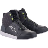 Alpinestars Chrome, Drystar - Schwarz/Dunkelgrau/Neon-Gelb - 13 US