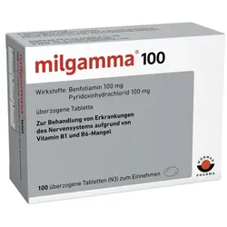 MILGAMMA 100 mg überzogene Tabletten 100 St