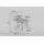 KAWOLA Schaukelsessel Stella Polyester 60 x 90 x 70 cm Grau mit Rollen