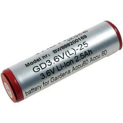 Powery Akku für Gardena Rasenkantenschere 8808 Li-Ion