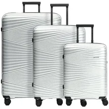 pactastic Collection 02 Koffer-Set 3-tlg. silber/metallic