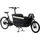 BBF BIke BBF eCargorider 2.2 Royal E Bike Lastenrad 26/20 Zoll Elektro Lastenfahrrad Cargo Bike Damen Herren Cargo Cycle bis 155 kg Zuladung - Schwarz