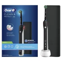 Oral-B Clean & Protect Black Edition + Reiseetui