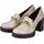 Rieker Damen Halbschuhe Y4150 Slipper beige, weit