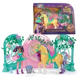 Spin Master Unicorn Academy - Ava und Einhorn Leaf Stall Spielset