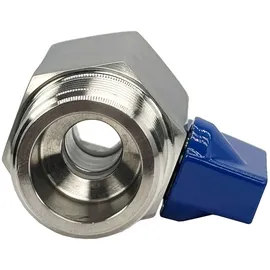 ich-zapfe Bierabsperrhahn - Abstellhahn für Keg-Verschluss