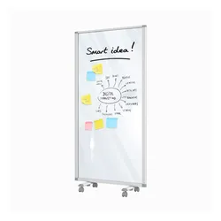 Master of Boards Mobile Trennwand   Präsentationsboard   Transparent   1-teilig