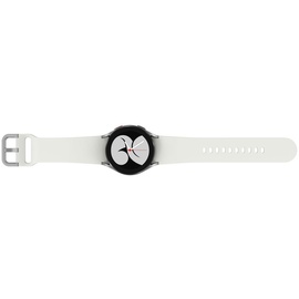 Samsung Galaxy Watch4 silver 40 mm LTE Sport Band weiß